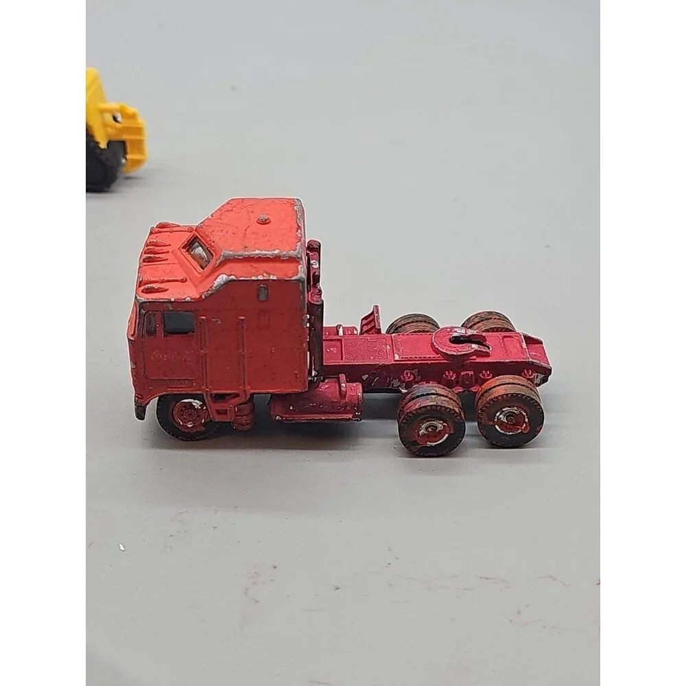 Vintage Assorted Lot 6 Trucks Loaders Tonka Yatming Matchbox  Vehicles Toy‎ Lot